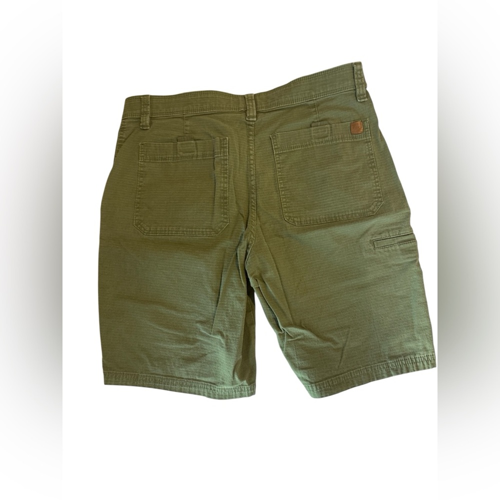 Weatherproof Men's Green Cargo Shorts Cotton SZ 32 - Picture 3 of 7